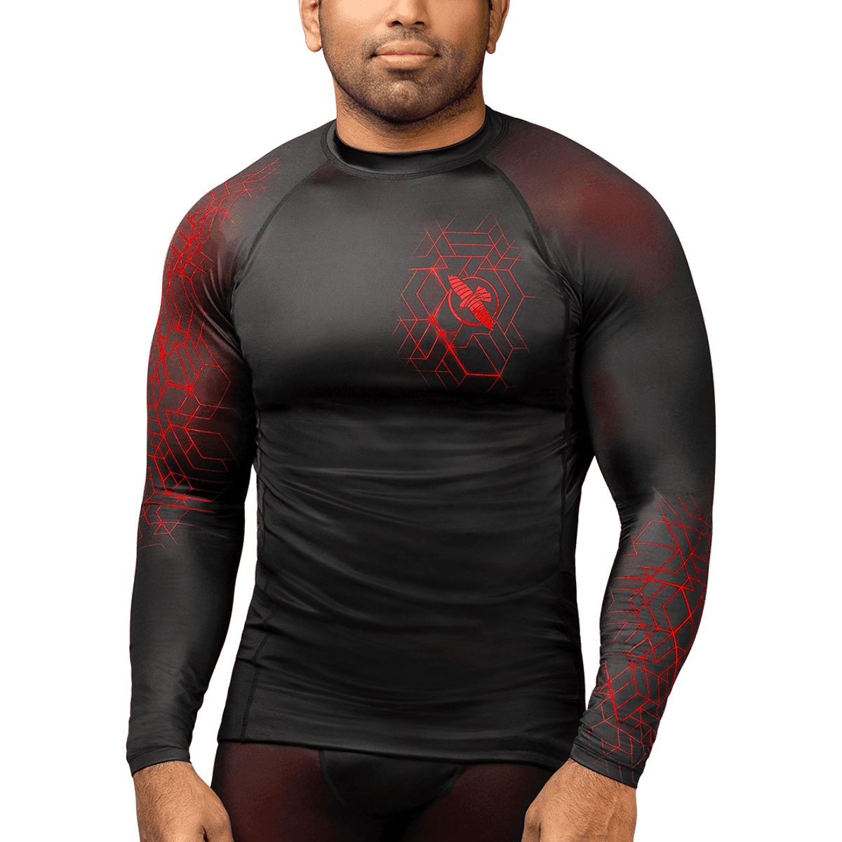 Hayabusa Geo Long Sleeve Rash Guard - Multiple Colours