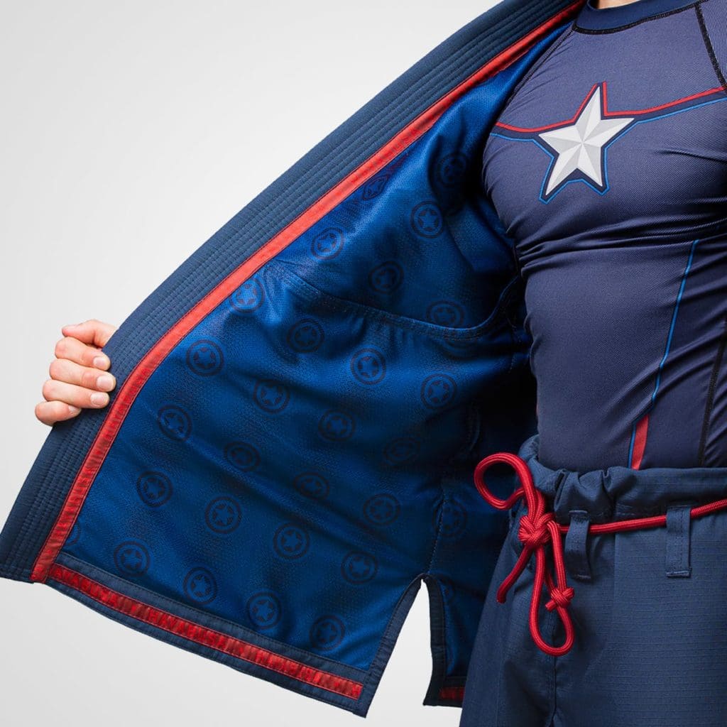 Hayabusa Captain America Jiu Jitsu Gi - Image 2