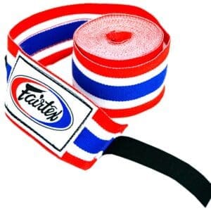 Fairtex HW2 Stretch Thai Flag Handwraps