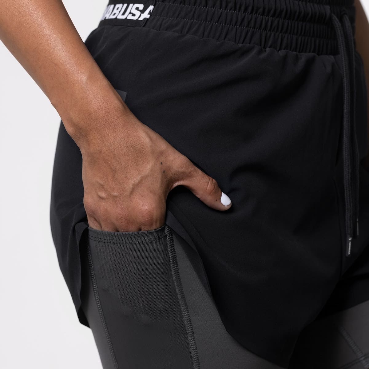 Hayabusa Women’s Mid Rise Layered Shorts - Multiple Colours - Image 7