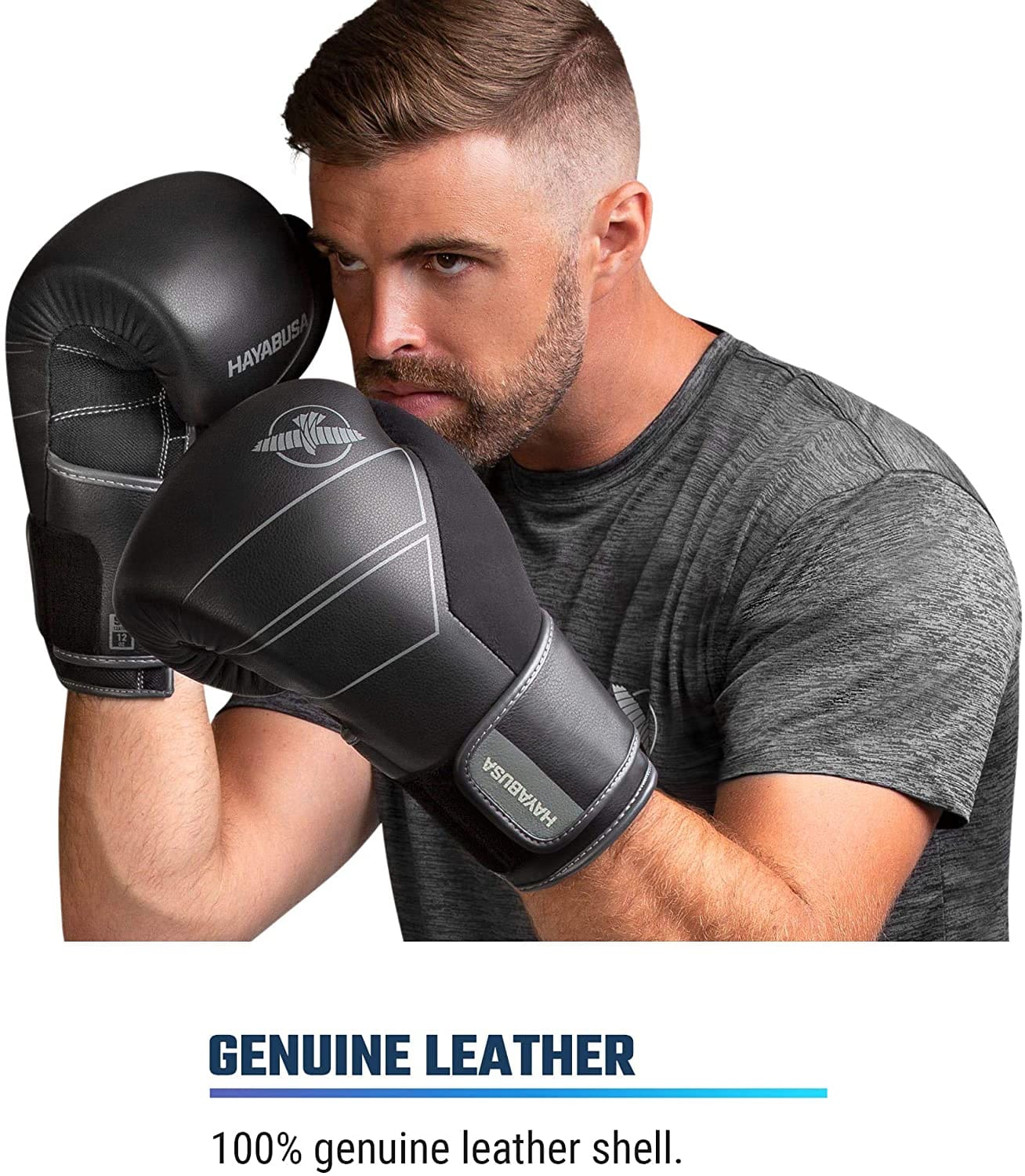 Hayabusa S4 Leather Boxing Gloves - Image 3