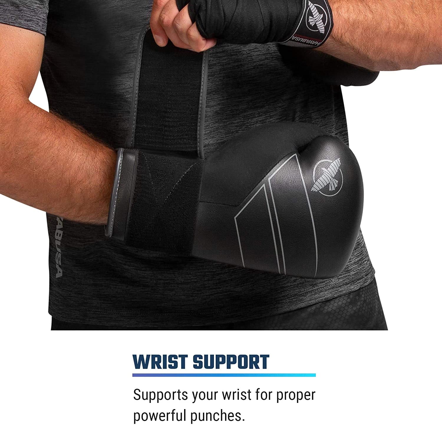 Hayabusa S4 Leather Boxing Gloves - Image 4