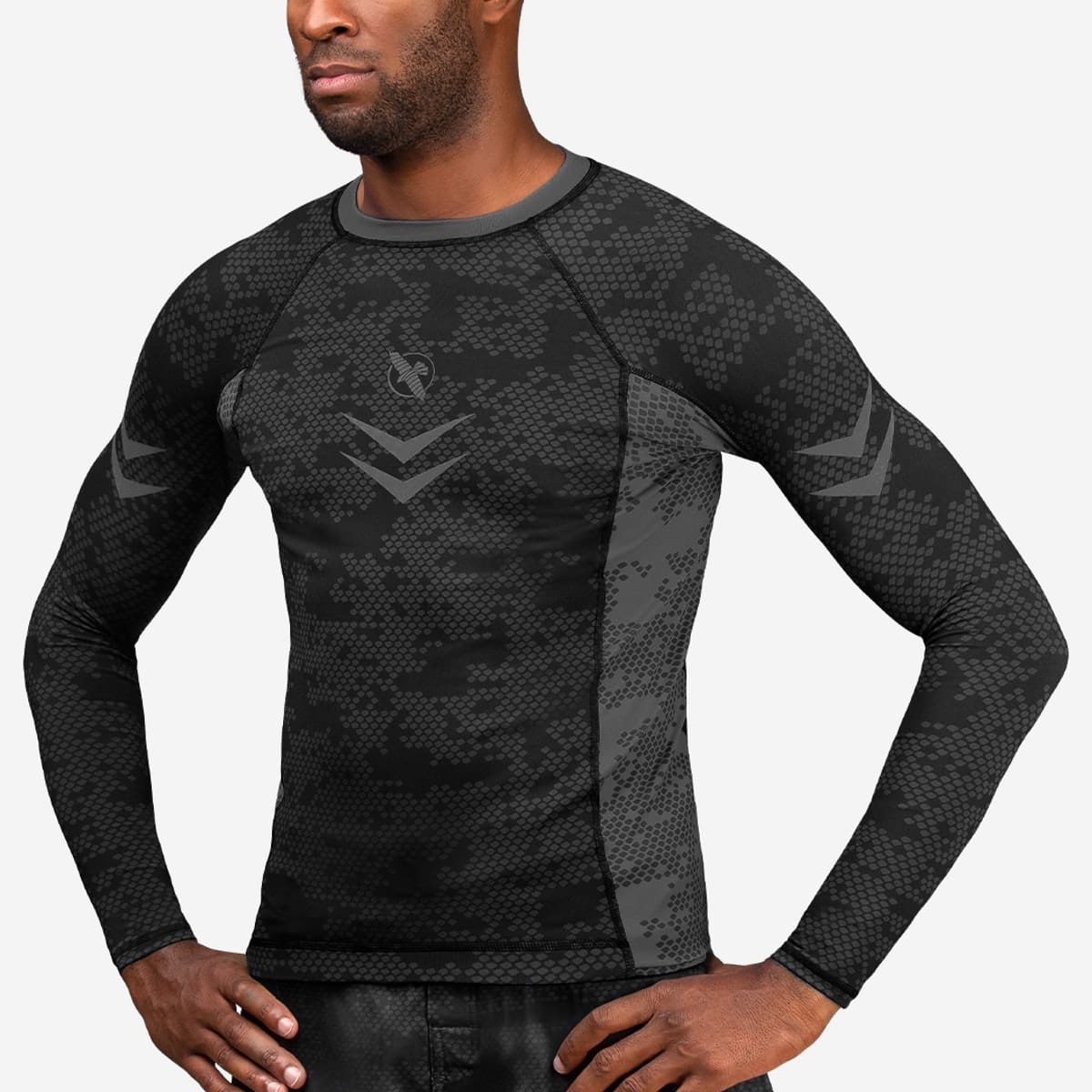 Hayabusa Ranked Long Sleeve Rash Guard - Multiple Colours - Image 5
