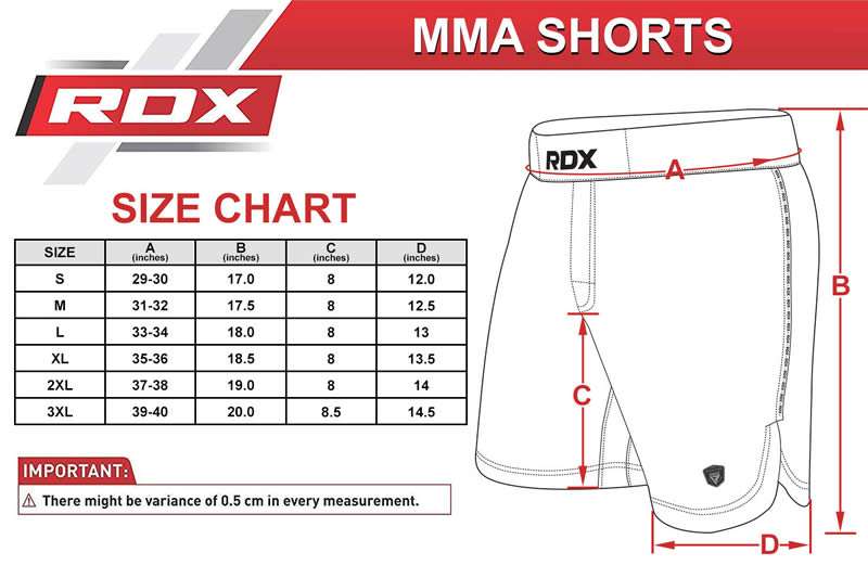 RDX T15 MMA FIGHT SHORTS - Image 3