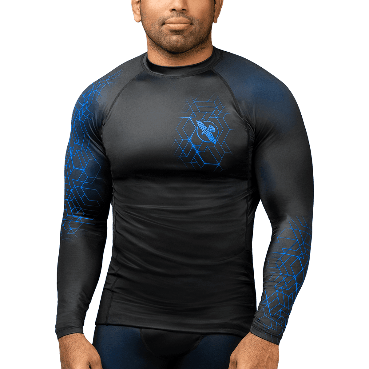 Hayabusa Geo Long Sleeve Rash Guard - Multiple Colours - Image 3