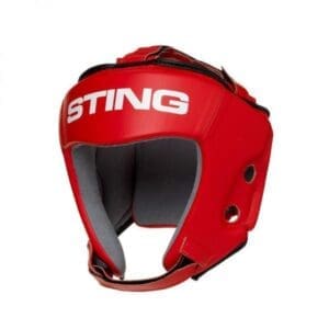 Sting AIBA Approved Competition Headgear - Blue / Red