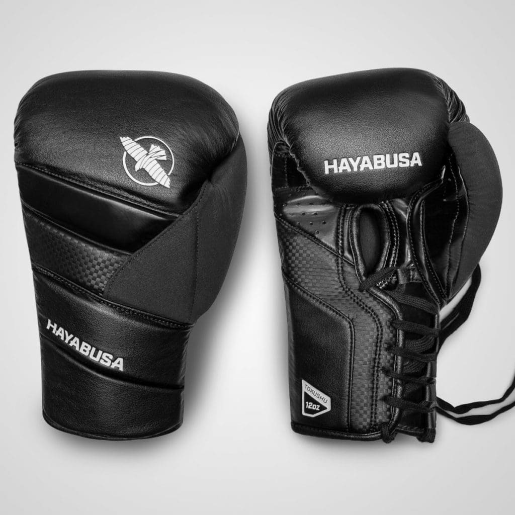 Hayabusa T3 Lace Up Boxing Gloves - Image 2