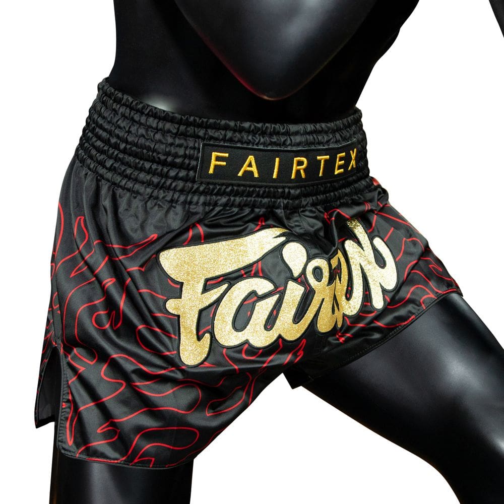 Fairtex Muay Thai Slim Cut Shorts - BS1920 "Lava" - Image 2