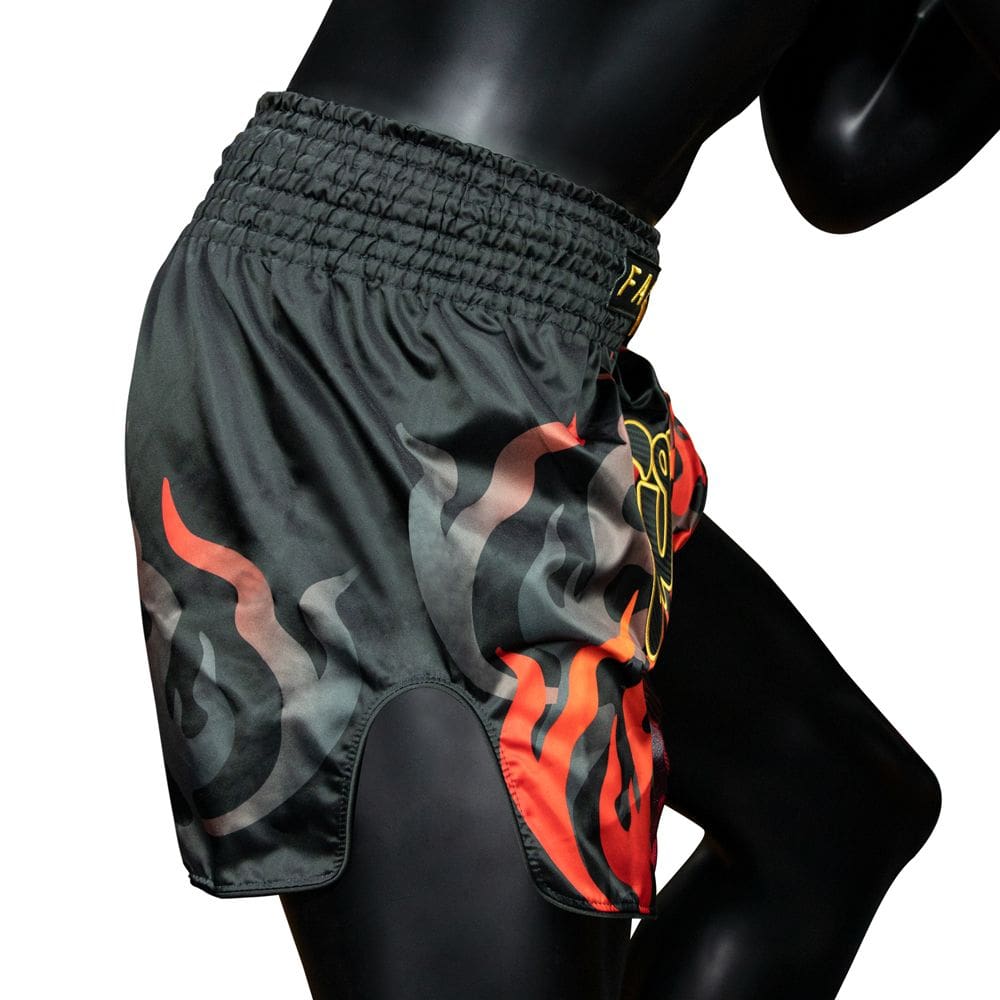 Fairtex Muay Thai Slim Cut Shorts - BS1921 "Volcano" - Image 3