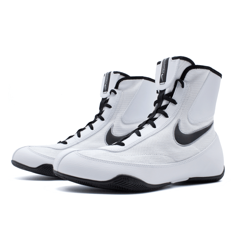 NIKE MACHOMAI 2 – White/Black/Grey – Warrior Fight Store