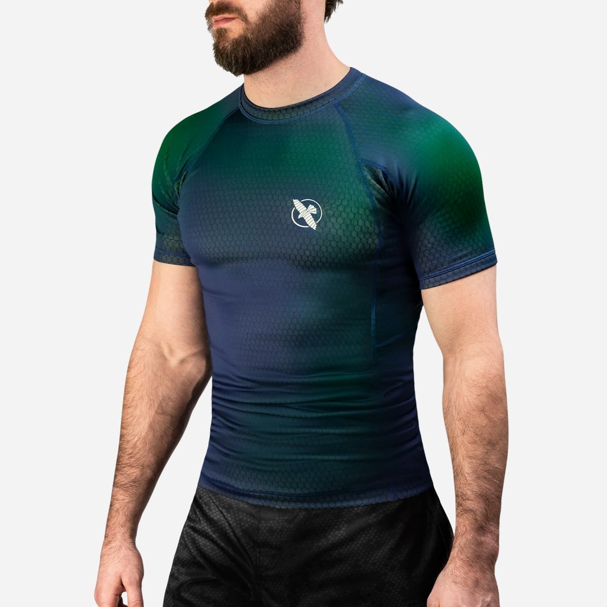 Hayabusa Fusion Short Sleeve Rash Guard - Multiple Colours - Image 2