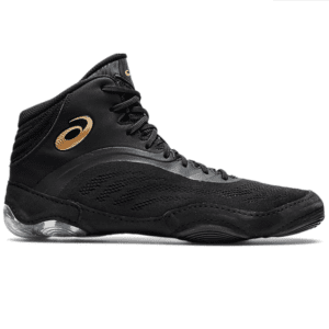 Asics SPLIT ELITE Black/Gold Wrestling Shoes