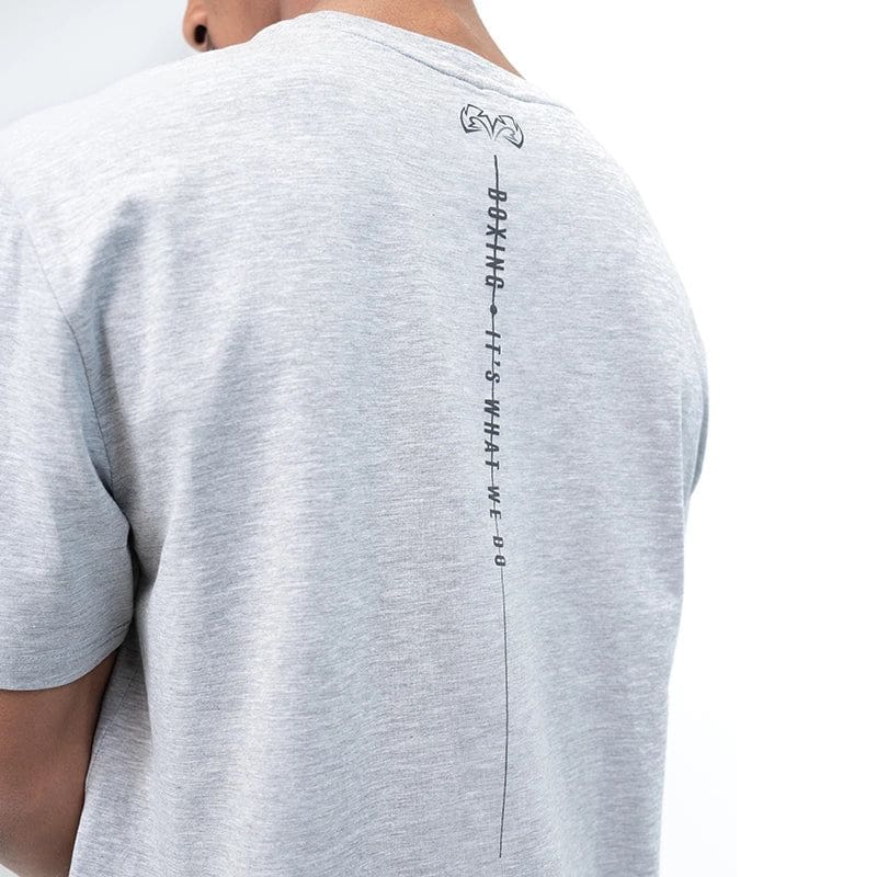 RIVAL SLOGAN GRAPHIC TEE "BOXING, IT'S WHAT WE DO" WITH SPANDEX - Image 2