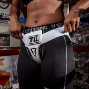 TITLE Boxing Female Groin Protector 2.0