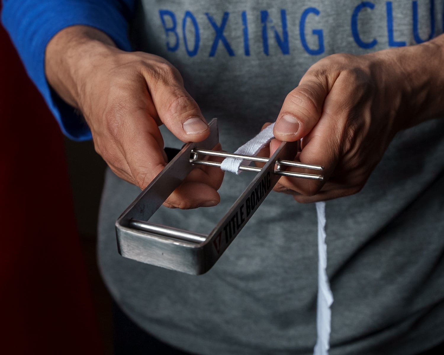 TITLE Boxing Portable Zip Hand Wrap Roller - Image 2