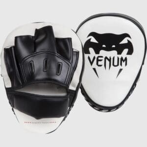Venum Light Focus Mitts - White/Black