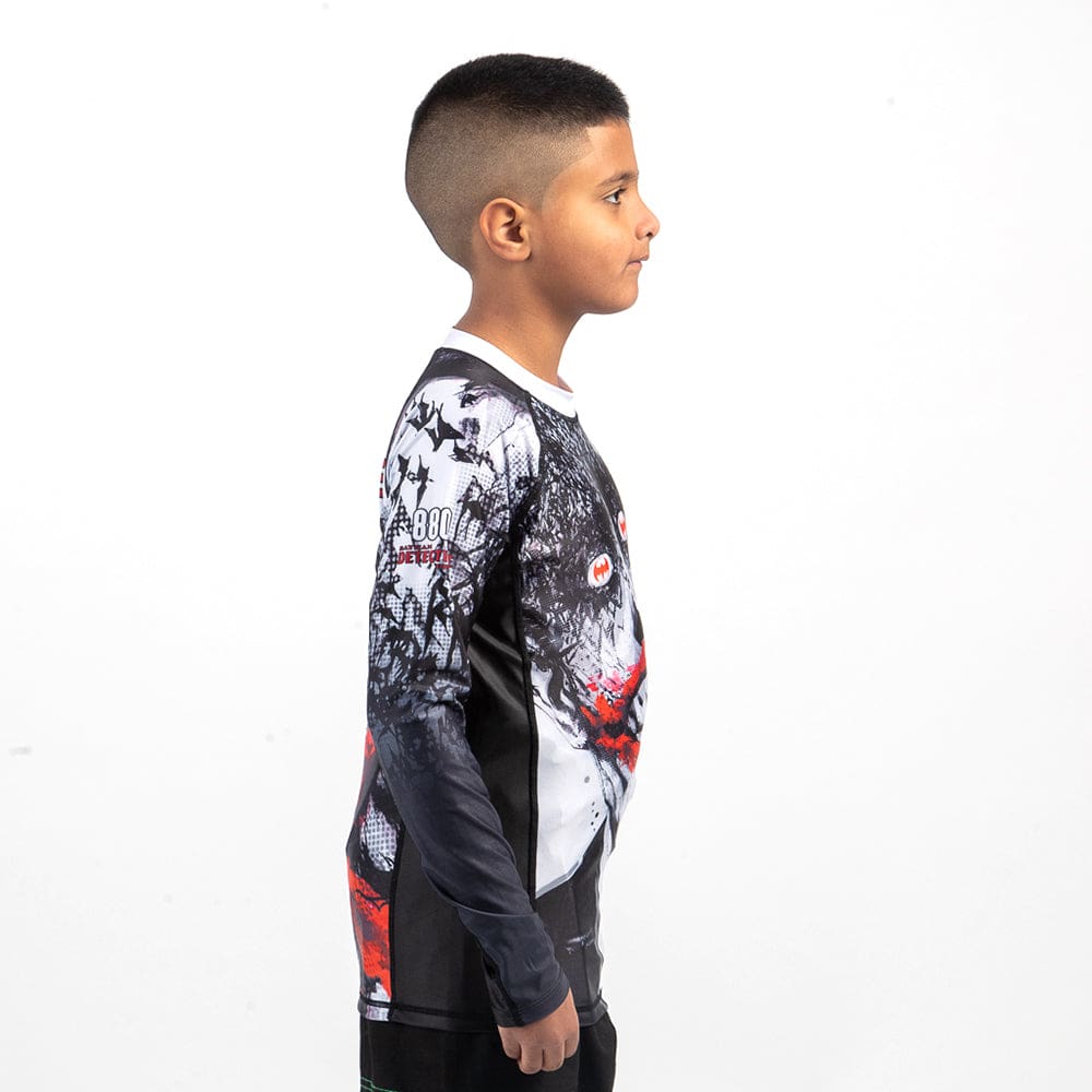 Fusion Fight Gear Tec 880 Joker Kids BJJ Rash Guard - Image 4