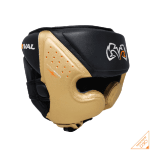 Rival RHG10 Intelli-Shock Training Headgear - Multiple Colours - Large, Black/Gold