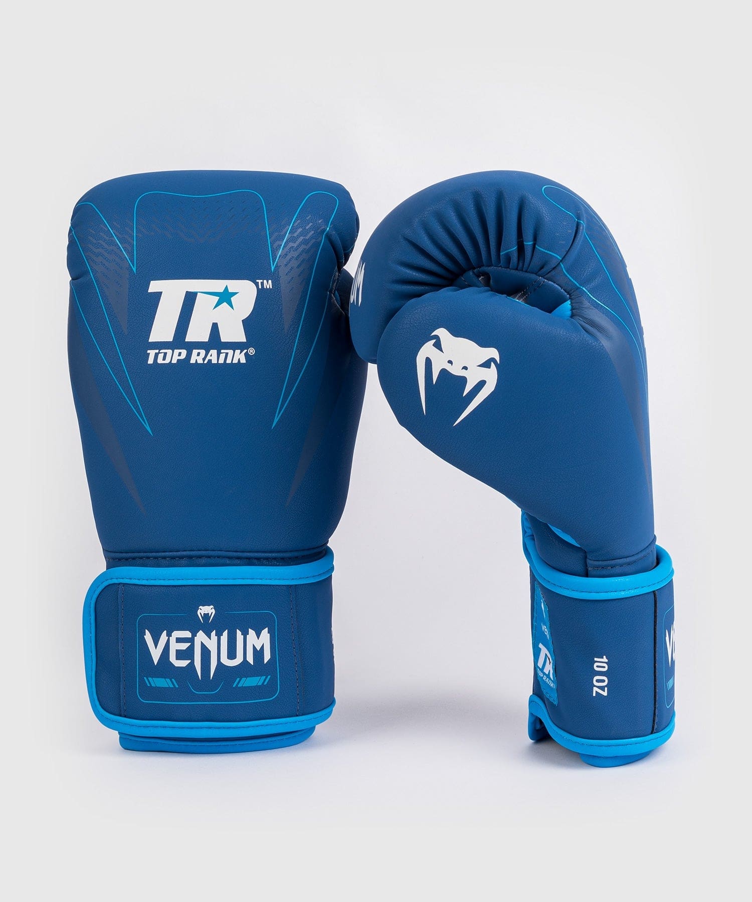 Venum X Top Rank Original Impact Boxing Gloves - Navy Blue - Image 7
