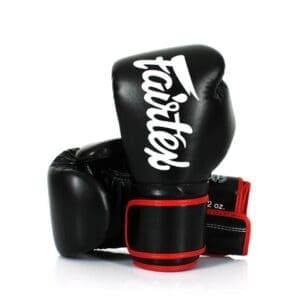 Fairtex BGV14 Microfiber Gloves - Black/Red/White