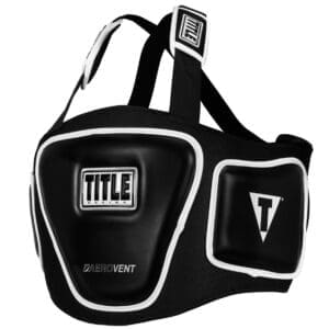 TITLE Boxing Aerovent Elite Body Protector - Black