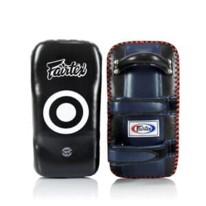 Fairtex KPLC2 Standard Curved Thai Pads - Black/Blue
