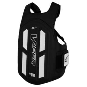 TITLE Boxing Viper Supreme Body Protector - Black/White