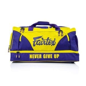 Fairtex BAG2 Gym Bag - Purple/Yellow