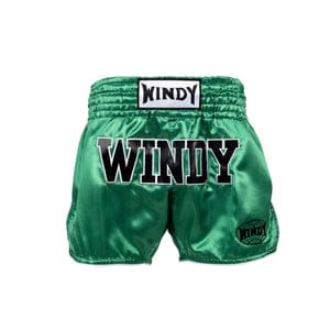Windy Muay Thai Shorts - Retro - Satin Green