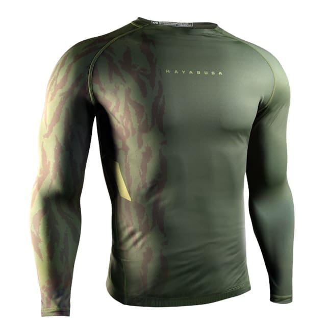 Hayabusa Men’s Apex Long Sleeve Rash Guard - Multiple Colours - Image 4