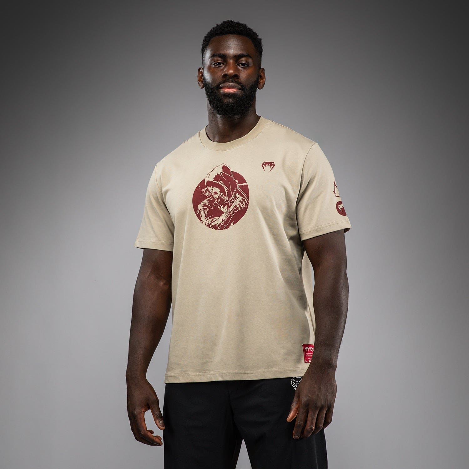 Venum x Assassin’s Creed Shadows T-Shirt - Sand - Image 2