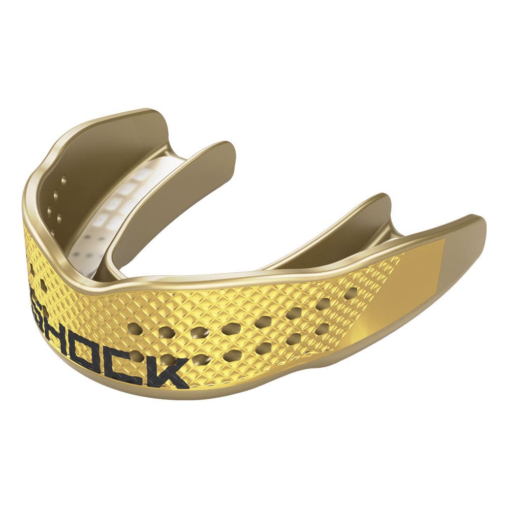Shock Doctor Trash Talker Gold Chrome Mouthguard - Image 2