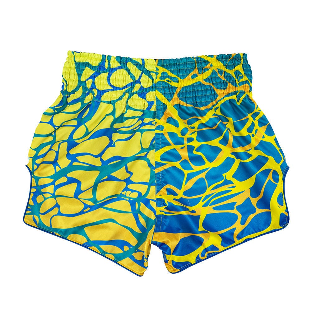 Fairtex Muay Thai Shorts - BS1927 Magma Green - Image 5