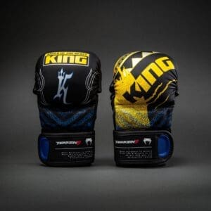 Venum x TEKKEN 8 MMA Sparring Gloves - King - Black/Yellow