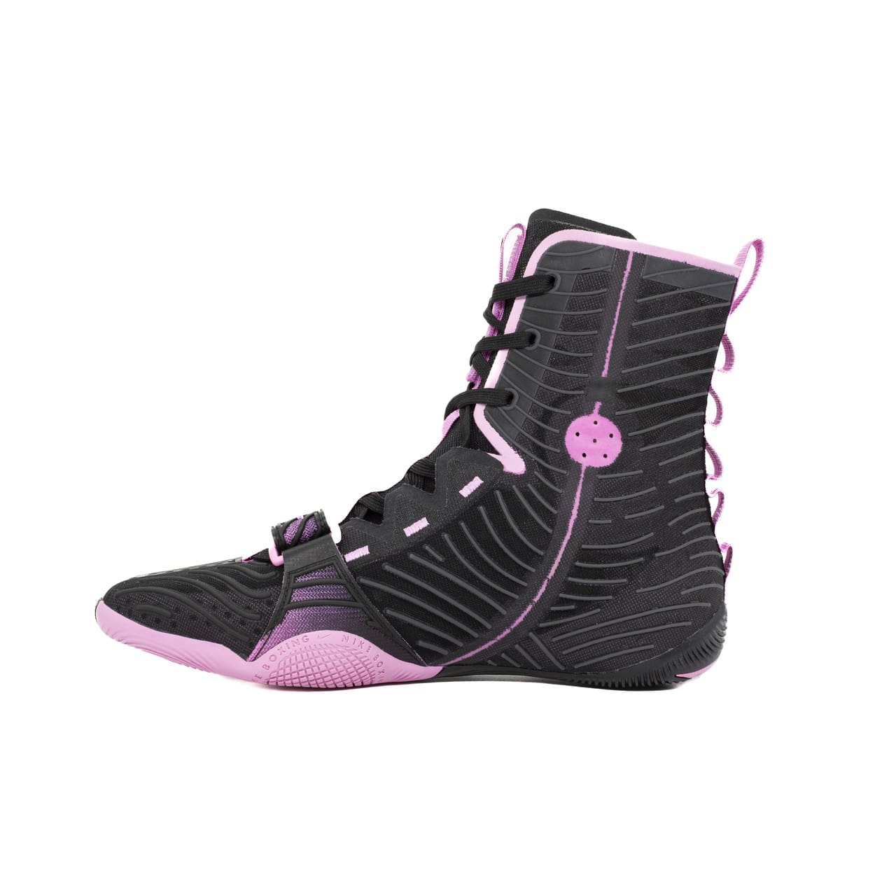 Nike HyperKO 3 Boxing Shoes - Black/Pink - Image 4