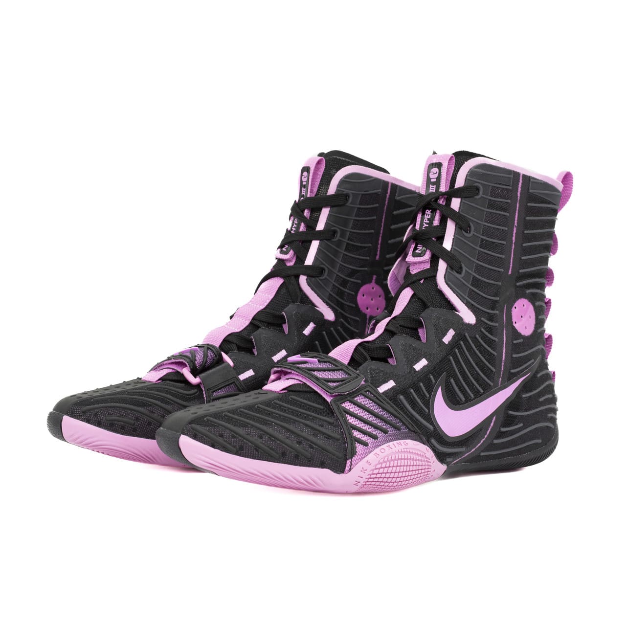 Nike HyperKO 3 Boxing Shoes - Black/Pink - Image 3