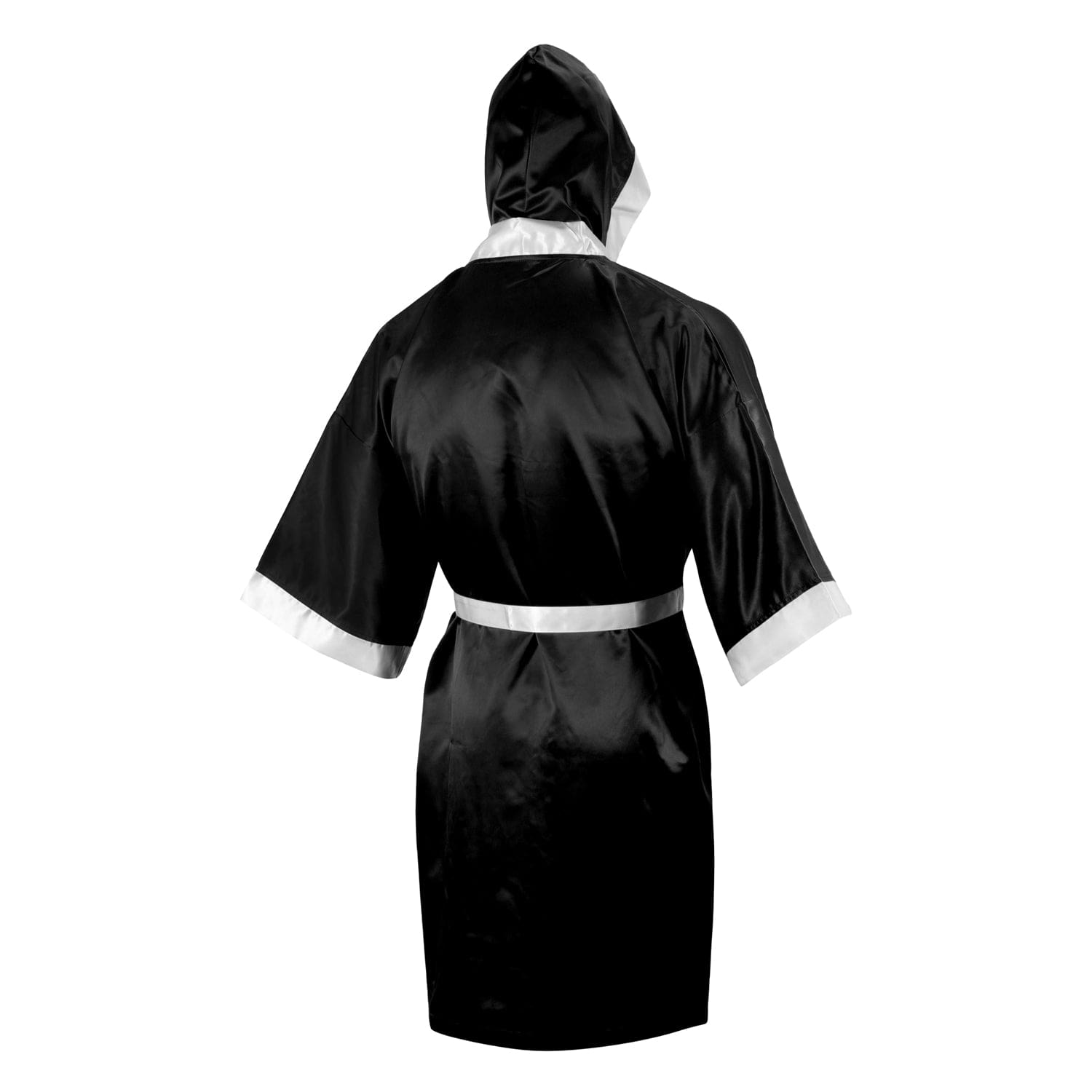 TITLE Boxing Pro Full Length Robe 3.0 - Black/White - Image 5