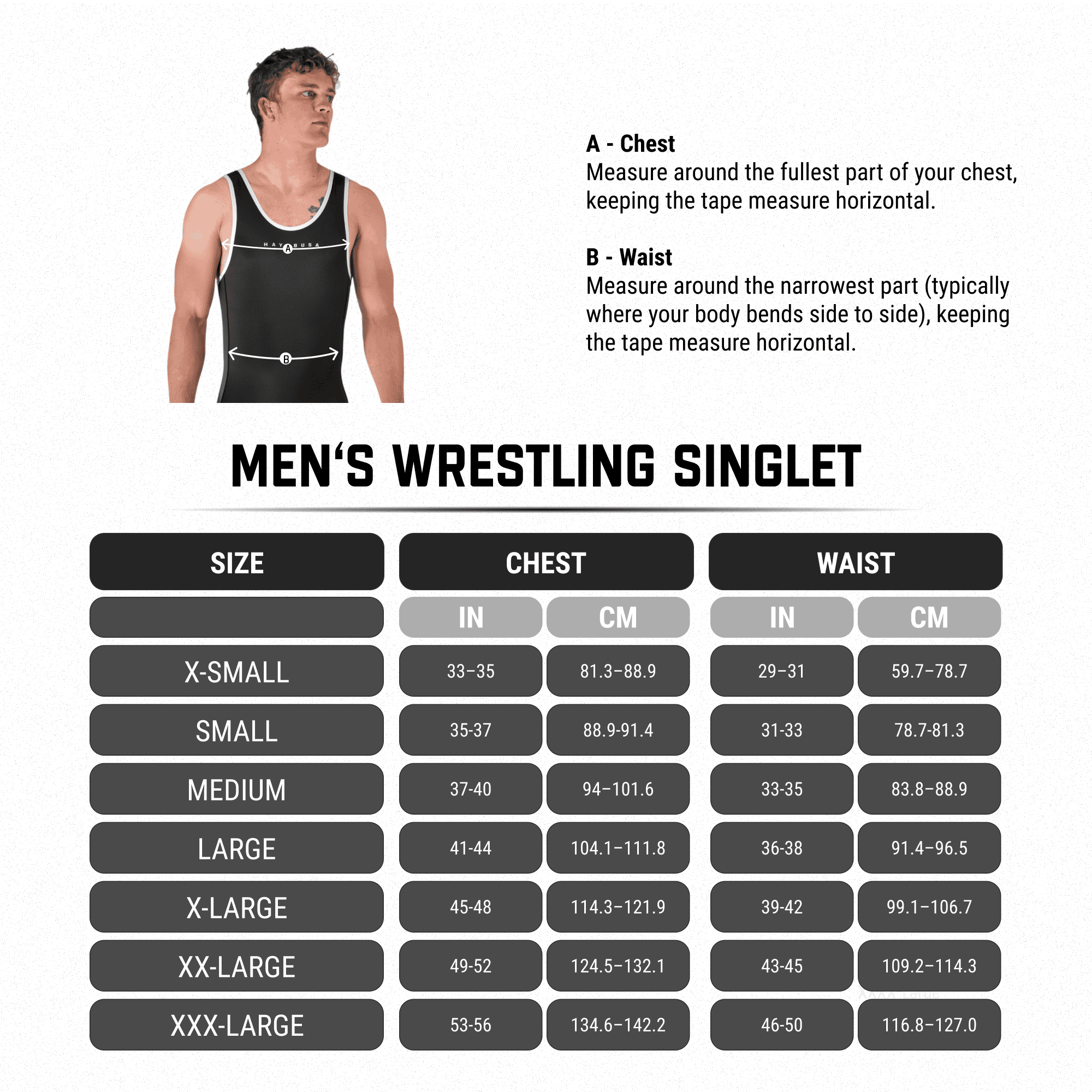 Hayabusa Men's Surge Wrestling SingletĀ - Multiple Colours - Image 5